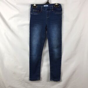 Mayoral Girls Straight Leg Medium Blue Jeans Size 7 Like-NEW Condition